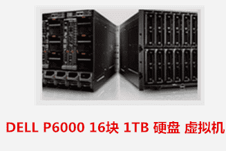 DELL P6000 6块 1TB 硬盘 虚拟机