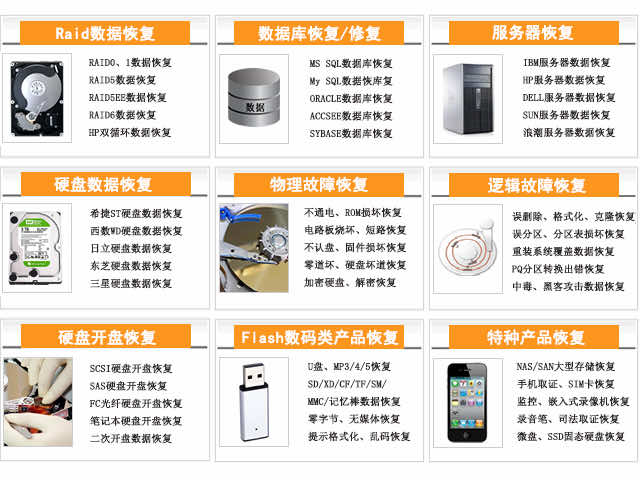 服务器故障数据恢复