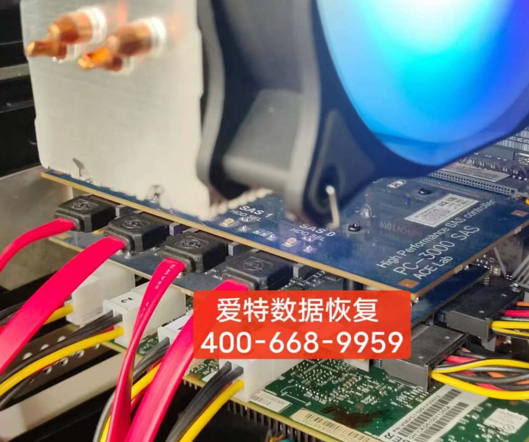 某医院服务器硬盘报黄灯数据恢复！