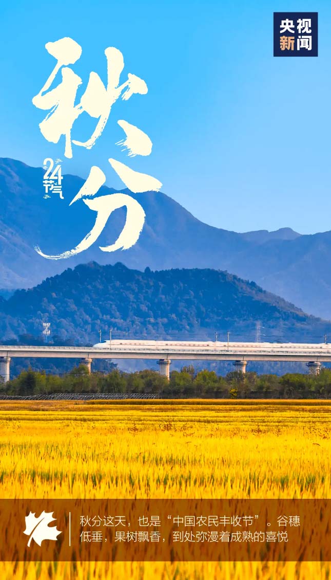 今日秋分